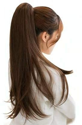 Professional 24" Wrap Ponytail Extension - Natural Brown