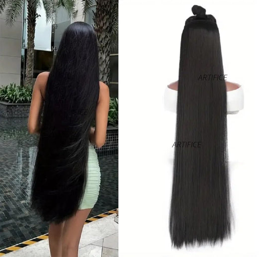 Removes redundant words like "Super Long," "Clip," "Synthetic," and "Hair Extension" that appear multiple times